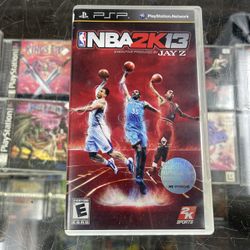 NBA 2k13 Psp $20 Gamehogs 11am-7pm