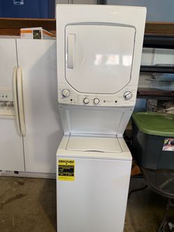 GE washer/Dryer combo stackable unit