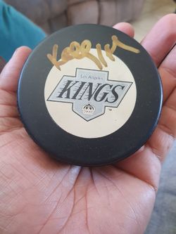 Kelly Hrudey Autographed Puck