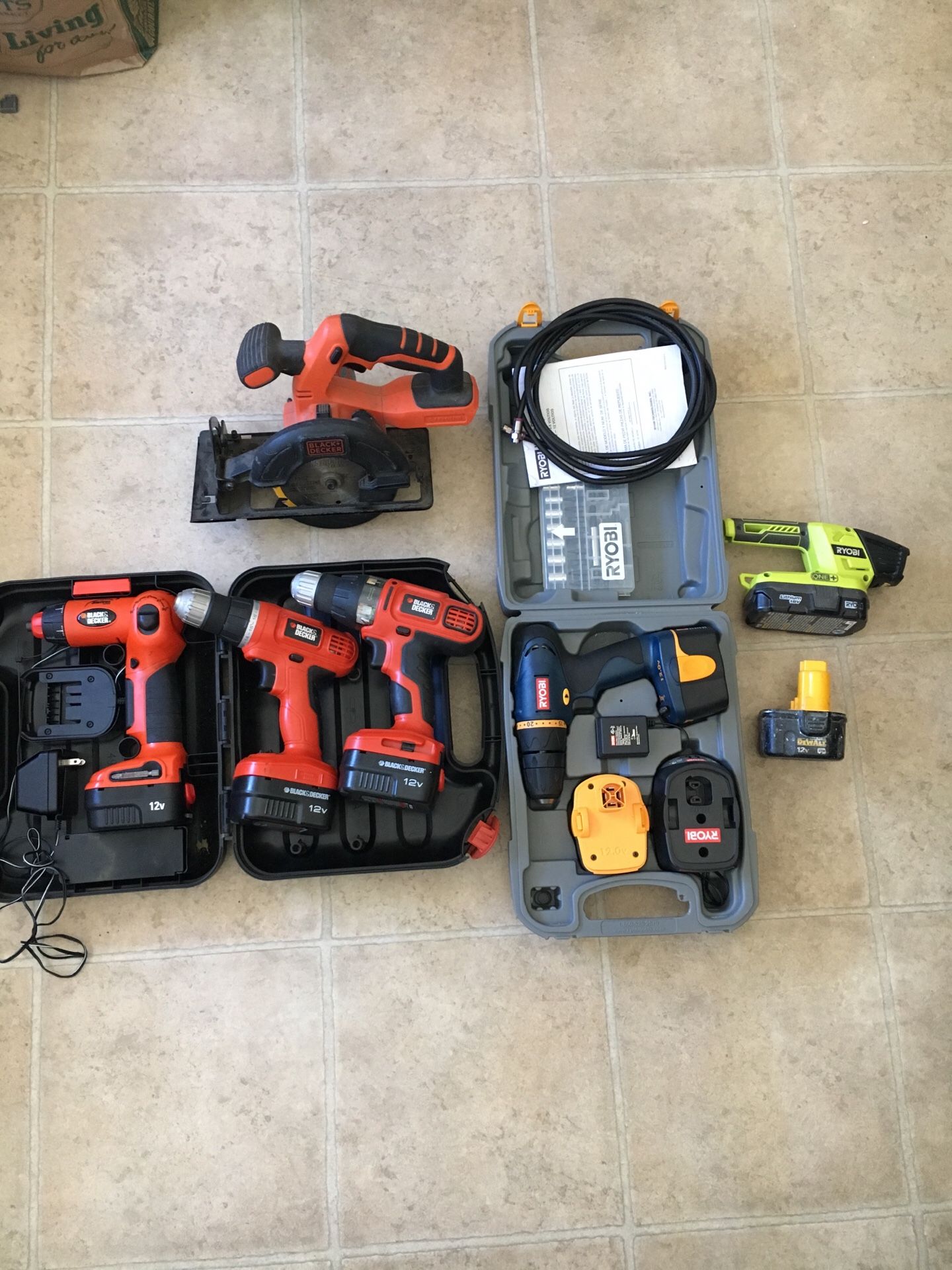 Power Tools, Drills, Drivers, Saw