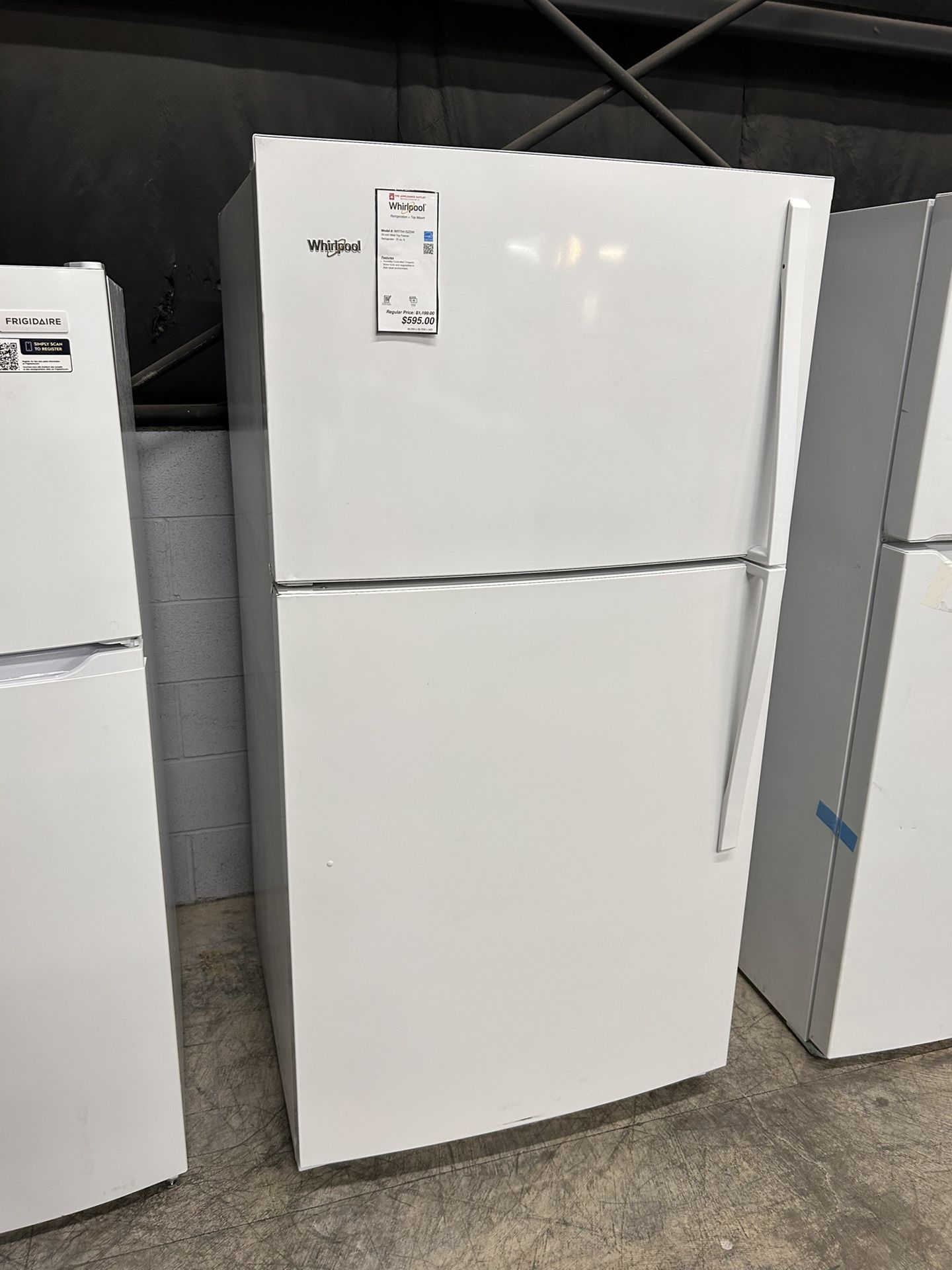 Whirlpool 33” Refrigerator 