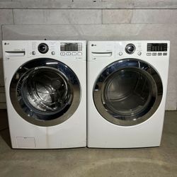 LG Washer And Dryer Laundry Set 
