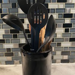 Kitchen Utensils Holder AND utensils