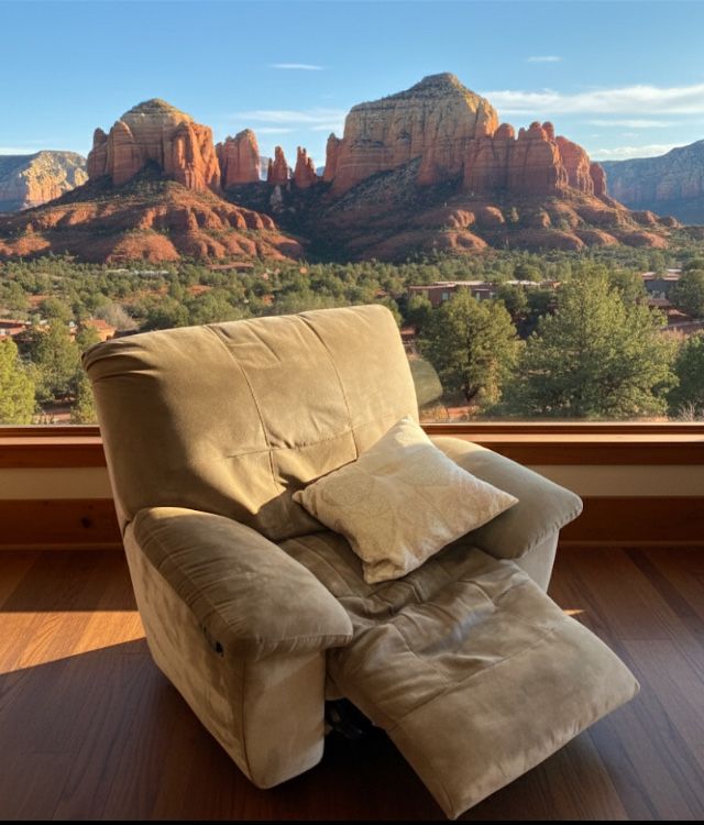 Clean Green Faux Suede Comfy No Smoking Or Pets