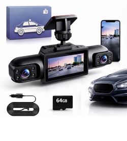 4 Channel Dash Camera Recorder 360° Car Camera DVR Vehicle Dashcam 4 Sides Loop