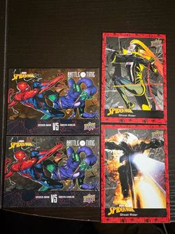 Upper Deck Marvel Spider-Man Trading Cards Lot
