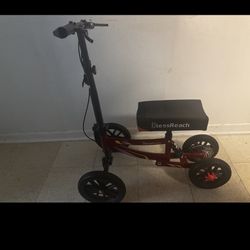 All Terrain Foldable Knee Scooter Walker - Economical Knee Walker for Foot Injuries