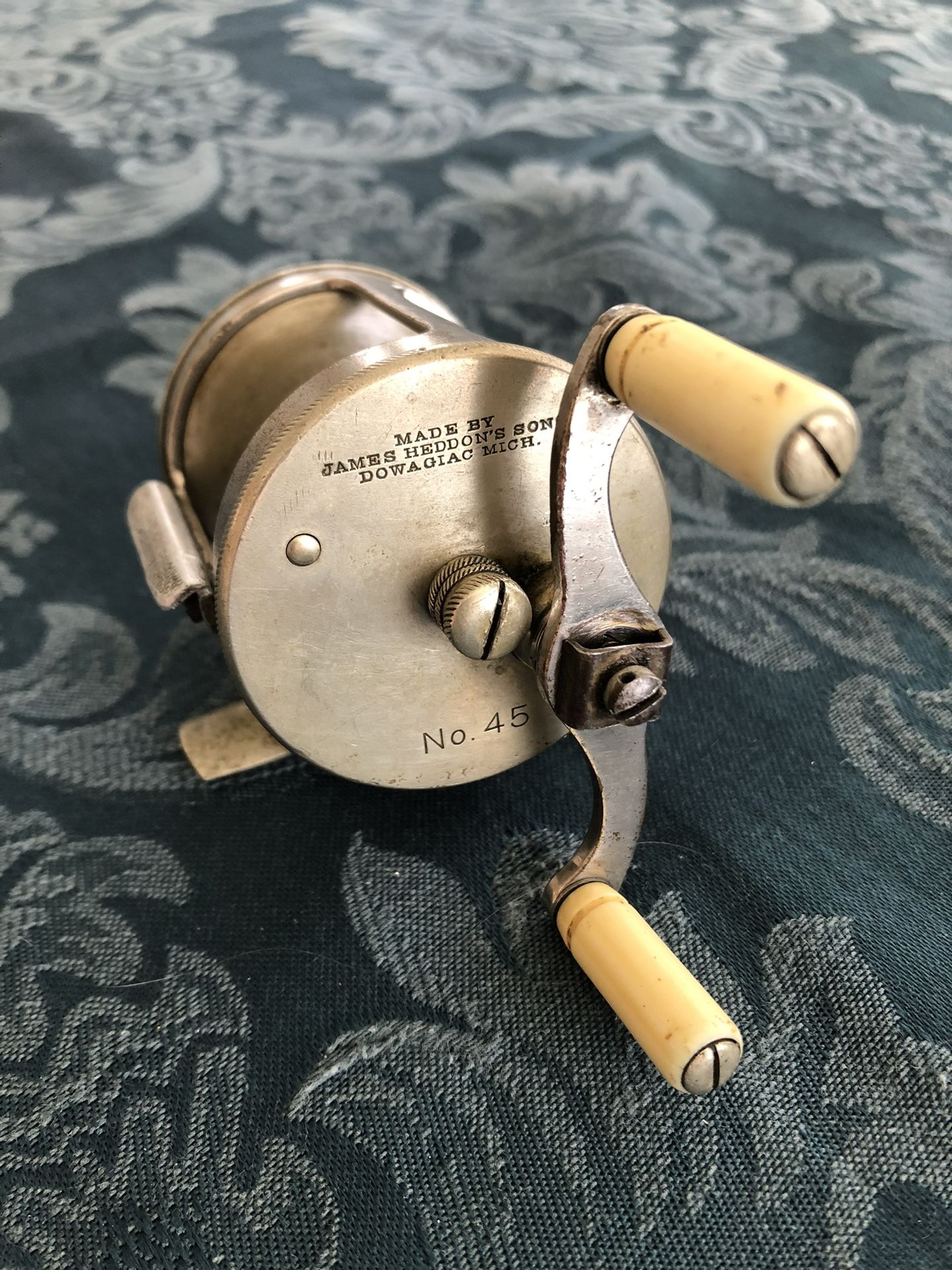 James Heddon’s Sons No. 45 Vintage Fishing Reel