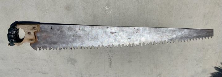 Vintage 44in Disston saw