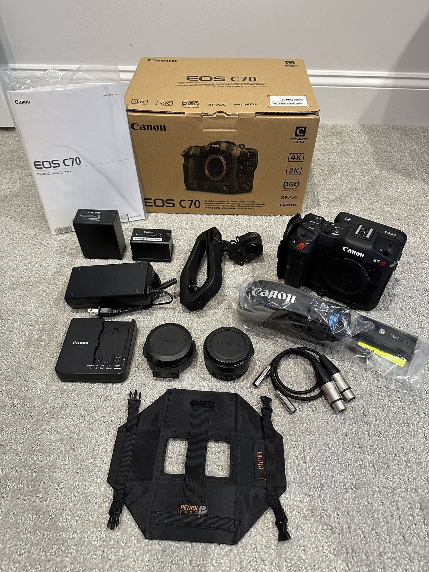 Canon EOS C70 Digital Cinema Camera Bundle