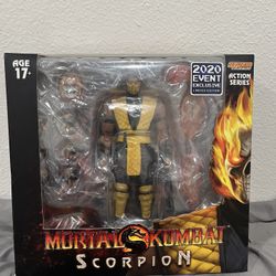 Storm Collectibles Mortal Kombat Scorpion MK2 2020 Event Exclusive Limited Edition
