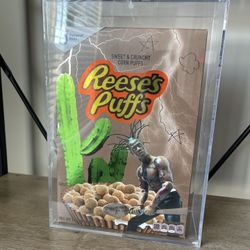 Rare Travis Scott Acrylic Reese Puffs