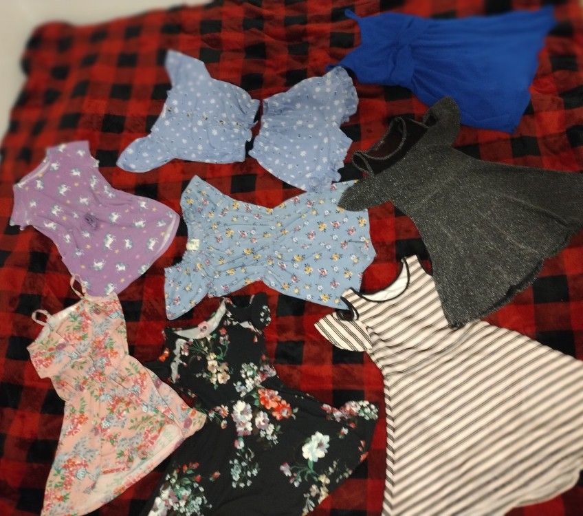 Girl Clothes Dress Size 7-8