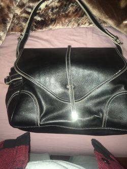 Mango leather purse