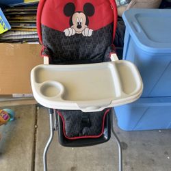 Mickey Mouse High Chair 