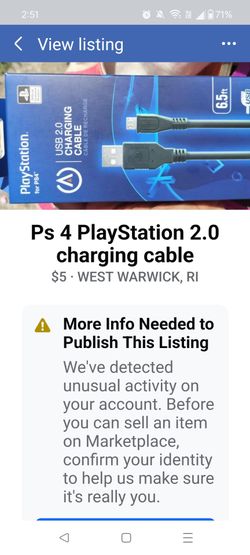 Ps 4 USB wire 2.0