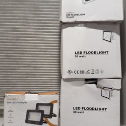 LED Floodlights – 3x 30W + 1x 50W (Onforu) – Great Deal!