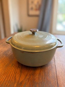 Lodge 6 Qt Enameled Cast Iron Dutch Oven – Green
