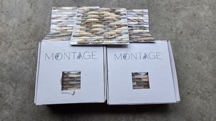 Montage Copper Blush Glass Mosaic