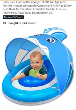 Baby pool float with Canopy Retail Price $24