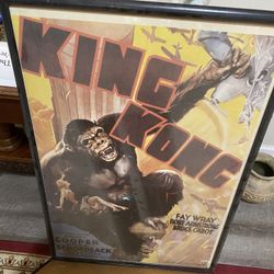 King Kong movie poster old