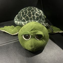 Plush Turtle From Cayman Islands With Tags Very Clean 16 Inches Long 