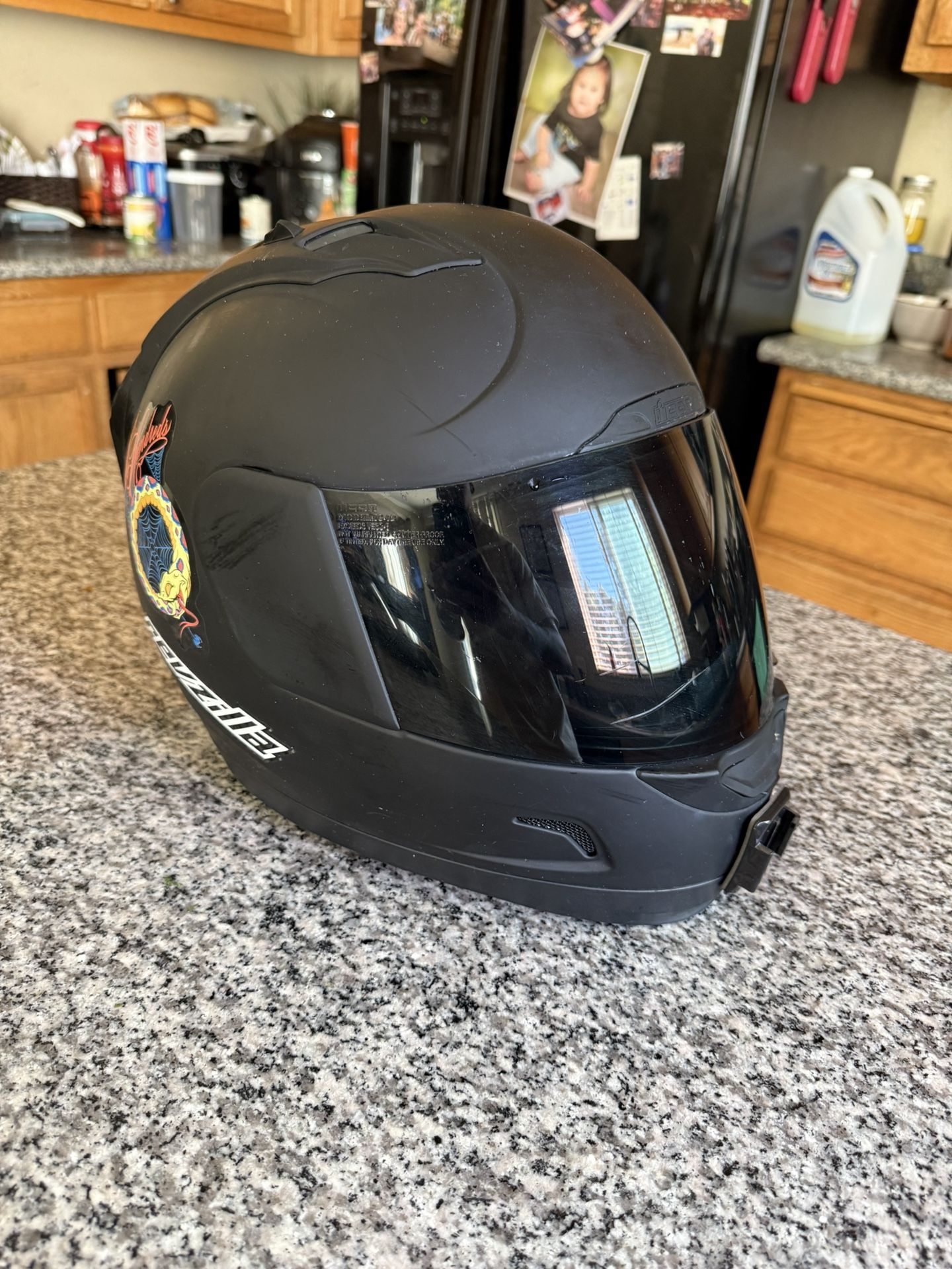 Icon Alliance Motorcycle Helmet