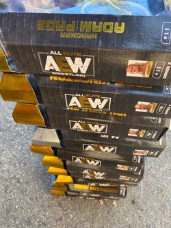 AEW Jazwares Action Figure’s : Lot of 10