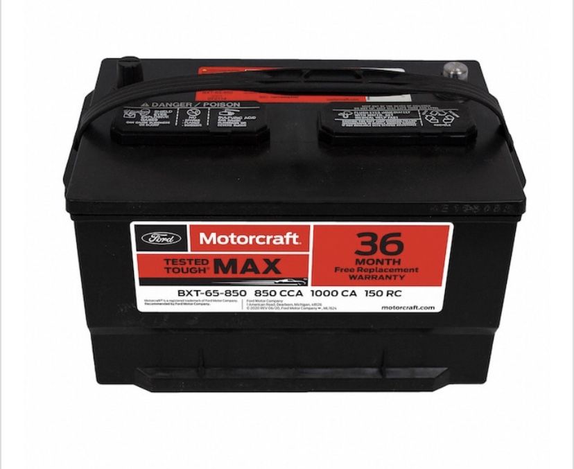 Motorcraft BXT-65 850 Car Battery (Brand New)