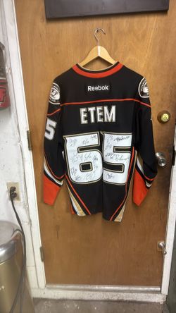 Emen Anaheim Ducks Game Jersey Signed
