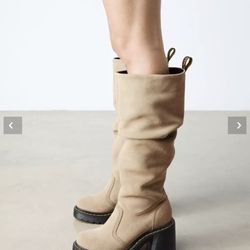 Dr. Martens Knee High Heeled Boots