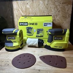 Ryobi Two Sander Kit