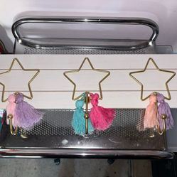 Girl Room Decor Star Coat Hook 
