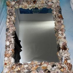 ****•¥Naturally Found And handmade Shell Mirror¥•**