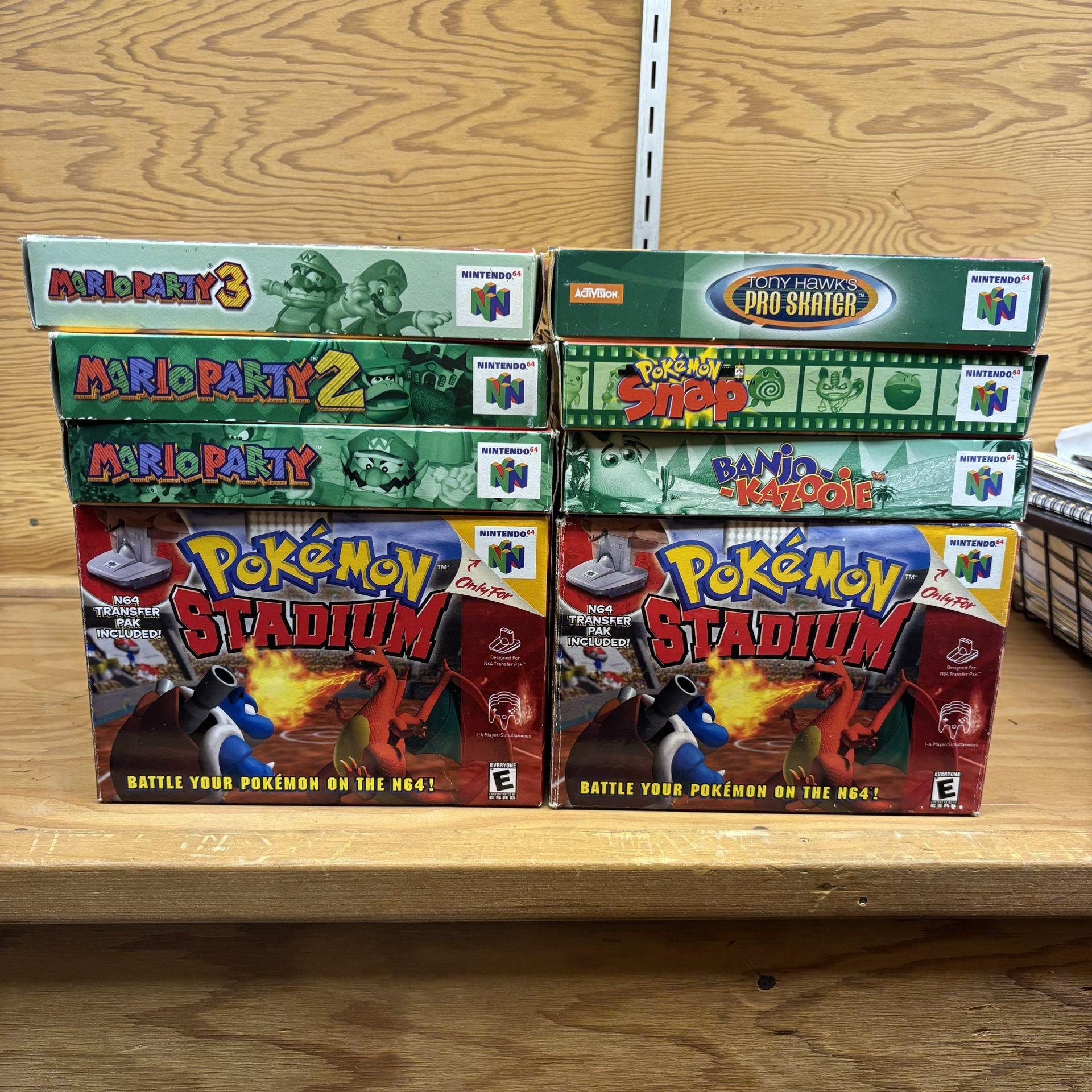 Nintendo 64 Game Lot Pokemon Mario Party Banjo Kazooie