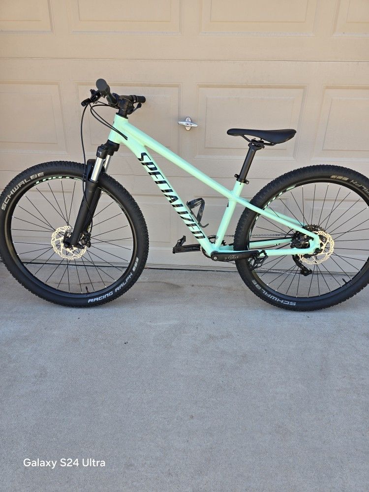 SPECIALIZED ROCKHOPPER COMP MOUNTAIN BIKE, 1X9, SETUP TUBELESS (SMALL FRAME)