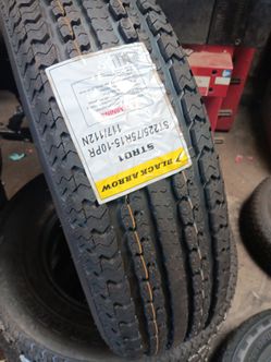 New set of tires 225 75 15 st 10ply