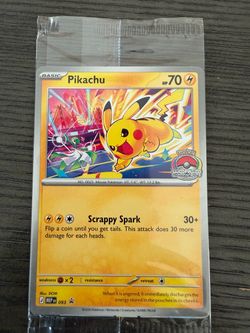 Sealed Pikachu Pokémon World Championships 2023 Card #093