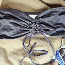 L☆Space Black Bikini Top & Bottom