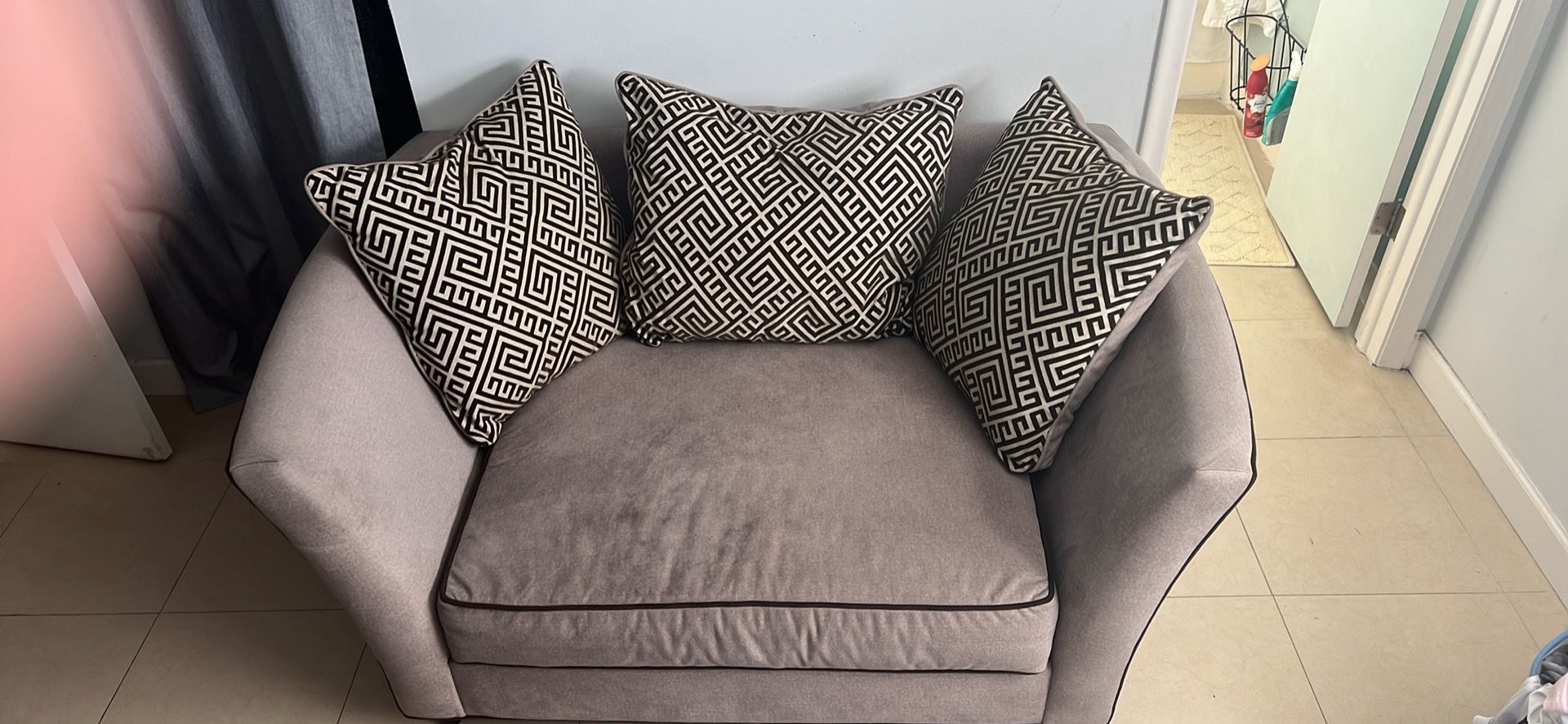 Oversized Microfiber chair