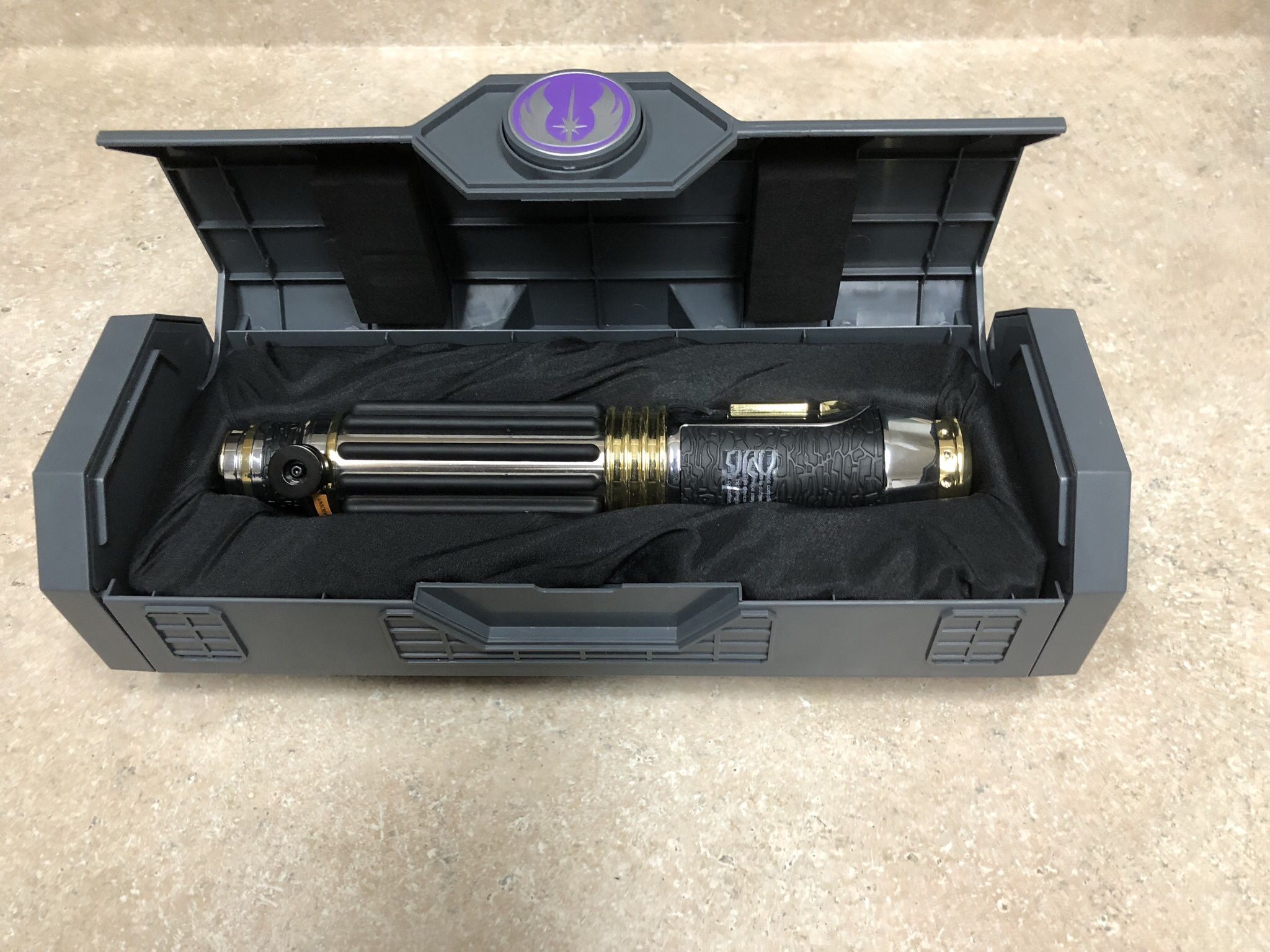 Discontinued Star Wars Galaxy’s Edge Mace Windu Legacy Lightsaber Hilt 
