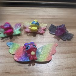 HATCHIMALS - GLITTERY COLLEGGTIBLES BUNDLENOF 5