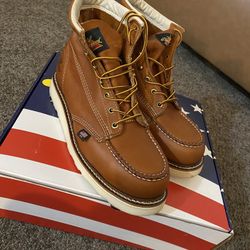 Thorogood Steel Toe Boots - Size 9 