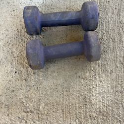 Dumbbells $15 Set 5lbs Each