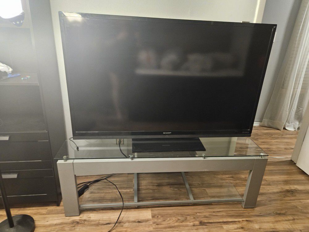 60" TV With Stand