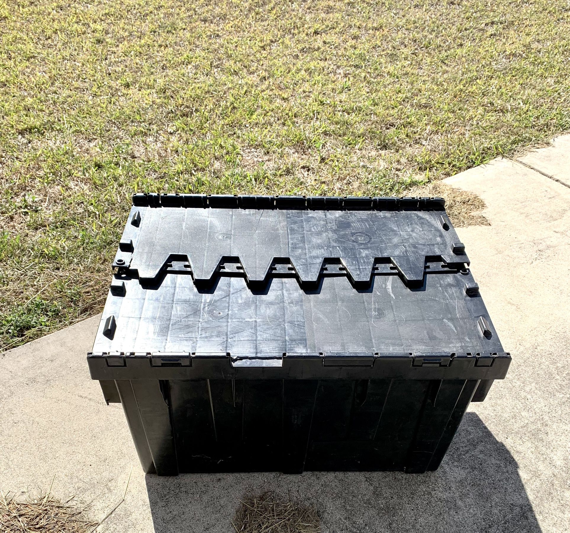 Black Storage Container