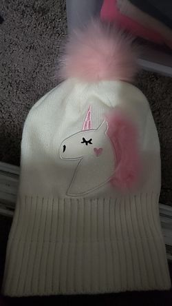 Brand new unicorn beanie girls size 6