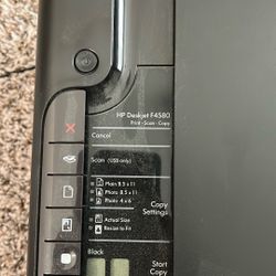HP Deskjet F4580 Small Printer 