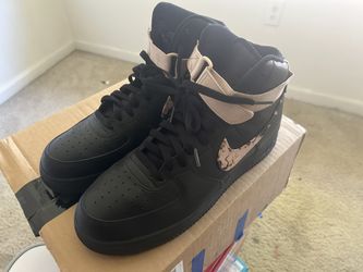 Nike Air Force 1 High Acid Wash Pack Black