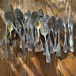 Silver Plated Utensils 